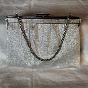 Mid century Ande shimmer evening clutch